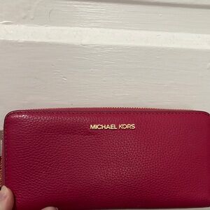 Michael Kors Pink Wallet